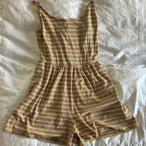 Wild Fable Rainbow Striped Romper
